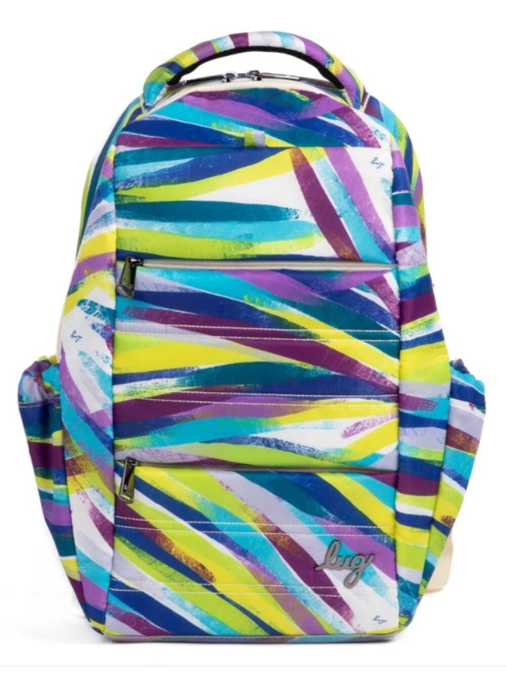 Lug Hopper Backpack Brushstrokes Multi Colorful Lightweight